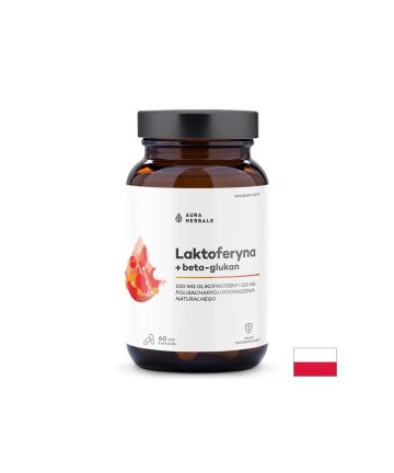 Бета-глюкан 120 mg + Лактоферин 100 mg + Витамин C 40 mg Силен имунитет и защита срещу бактерии и вируси 60 капсули