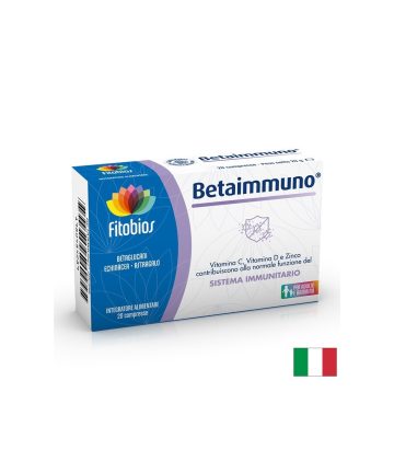 Betaimmuno - Ехинацея 200 mg + Витамин C 100 mg – Защита срещу вируси, 20 таблетки
