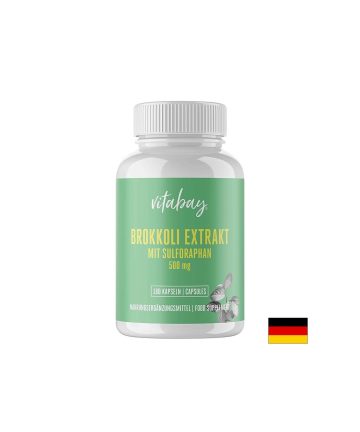 Броколи екстракт 1000 mg със сулфорафан 100 mg – Имунитет, храносмилане и хормонален баланс, 60 капсули