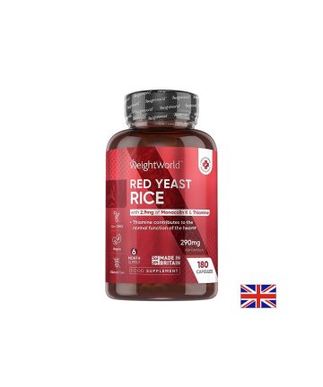 Червен ориз 290 mg + Коензим Q10 10 mg Холестерол и сърдечно здраве 180 капсули