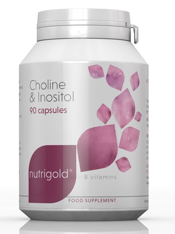 Холин и Инозитол 500mg - Nutrigold 90 капсули