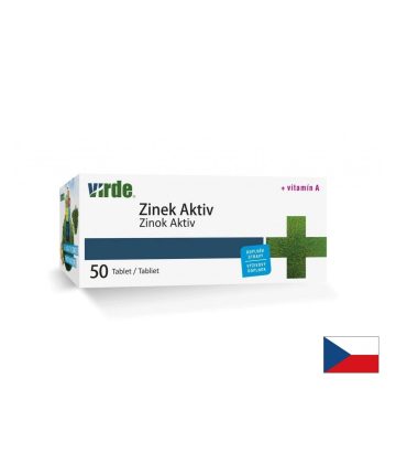 Цинк 7.5 mg + Витамин A 750 µg Силен имунитет, красива кожа и добро зрение 50 таблетки