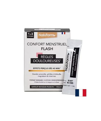 Confort Menstruel Flash – Менструален комфорт, 14 сашета
