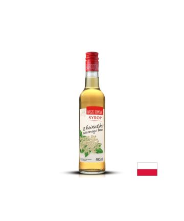 Домашен сироп от цвят на черен бъз, 400 ml
