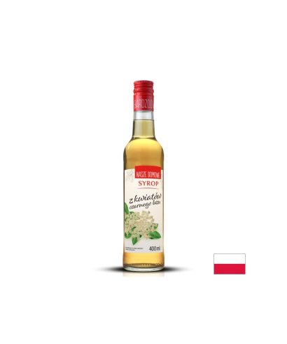 Домашен сироп от цвят на черен бъз, 400 ml