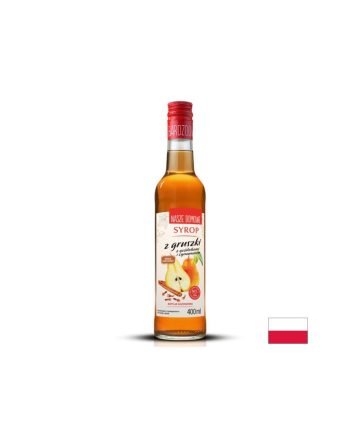 Домашен сироп от круша с карамфил и канела, 400 ml