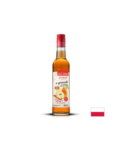 Домашен сироп от круша с карамфил и канела, 400 ml