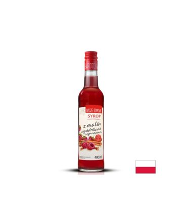 Домашен сироп от малини с карамфил и канела, 400 ml