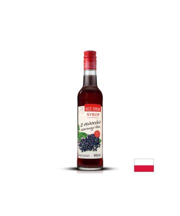 Домашен сироп от плодове на черен бъз, 400 ml