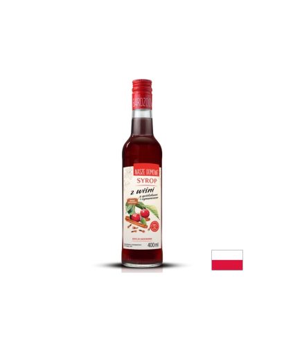 Домашен сироп от вишни с карамфил и канела, 400 ml