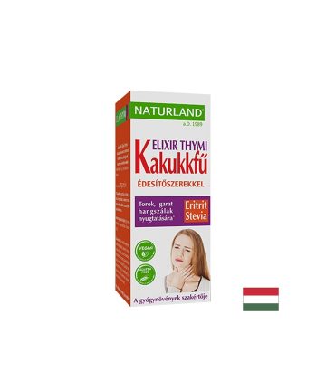 Eликсир с мащерка – При кашлица и възпалено гърло, 150 ml