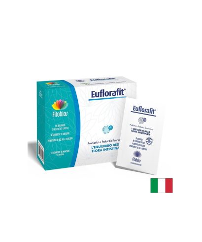 Euflorafit - Инулин 4000 mg + 15 млрд. пробиотици – Чревен комфорт и имунна подкрепа, 10 сашета