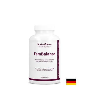 FemBalance – Хормонален баланс при ПМС, нередовен цикъл и менопауза, 180 капсули