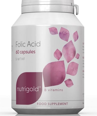 Фолиева киселина Quatrefolic® мета - 60 капсули Nutrigold