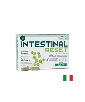 Формула за чревен баланс с Хлорела 500 mg и Нуклеотиди 400 mg, Intestinal Reset, 30 стомашно-устойчиви капсули