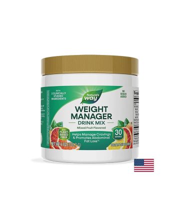 Формула за контрол на апетита, теглото и коремните мазнини - Weight Manager 170.7 g прах, с плодов вкус