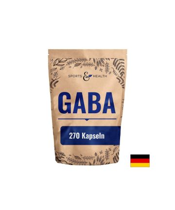 ГАБА – Спокойна нервна система и помощ при безсъние, 500 mg, 270 капсули