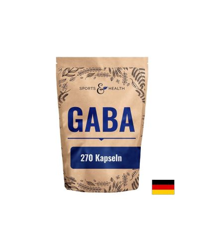 ГАБА – Спокойна нервна система и помощ при безсъние, 500 mg, 270 капсули