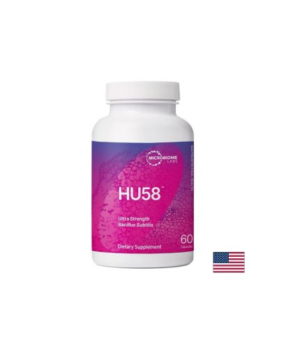 HU58™ – Научно проучен пробиотичен щам за чревен баланс и имунна модулация, 100 mg, 60 капсули