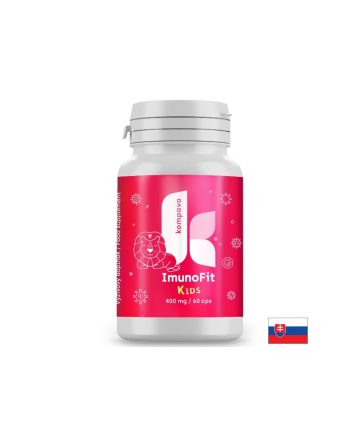 ImunoFit Kids – Лактоферин, Л-лизин и Витамин B6 за силна имунна защита при децата, 30 дневни дози, 60 капсули