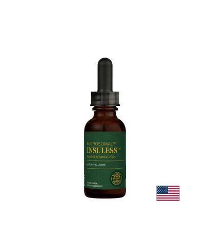 Insuless™ – За контрол на кръвната захар и глюкозен метаболизъм, 29.6 ml капки Microsomal™
