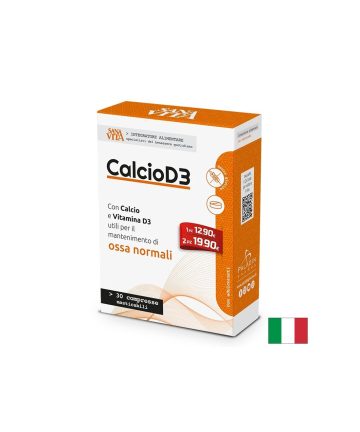 Калций 600 mg + Витамин D3 20 μg – За здрави кости и зъби, 30 дъвчащи таблетки