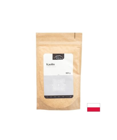 Каолин (бяла глина) – Дълбоко почистване на кожата, 100 g