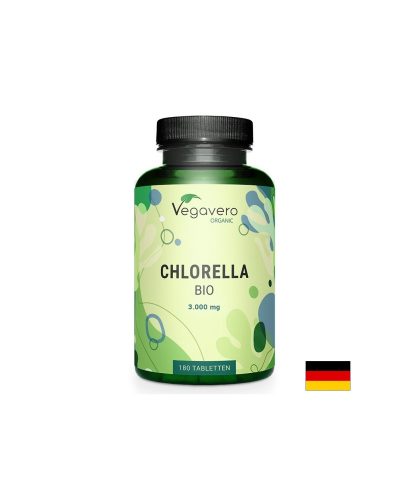 Хлорела – Детокс, имунна защита и чернодробна грижа, 3000 mg, 180 таблетки