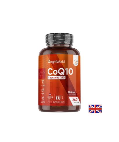 Коензим Q10 – Енергия и подкрепа на сърдечно-съдовата система, 100 mg, 240 капсули