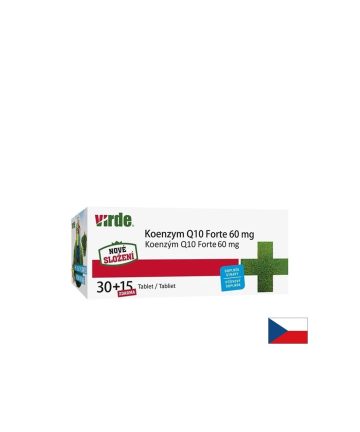 Коензим Q10 – Клетъчна енергия и сърдечно здраве, 60 mg, 30+15 таблетки