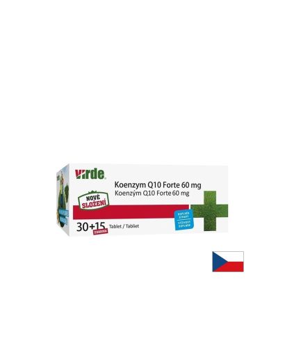 Коензим Q10 – Клетъчна енергия и сърдечно здраве, 60 mg, 30+15 таблетки
