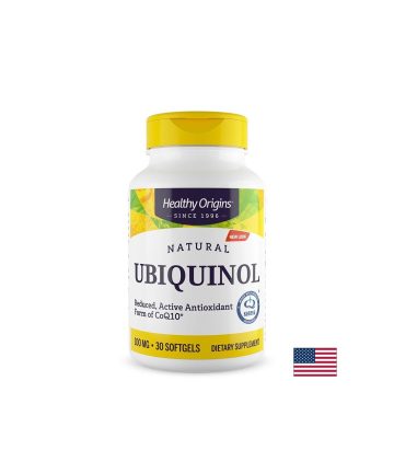 Коензим Q10 (убиквинол) Подкрепа за сърцето и енергията 100 mg, 30 капсули