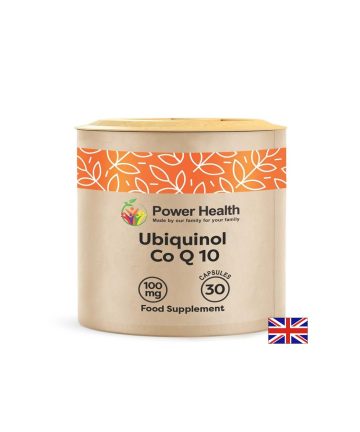 Коензим Q10 (убиквинол) – За клетъчна енергия и сърдечна функция, 100 mg, 30 капсули