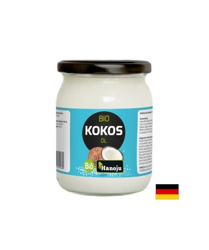 Кокосово масло (нерафинирано) Подходящо за готвене и балансирано хранене 500 ml