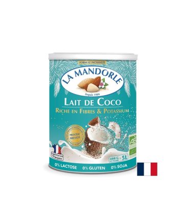 Кокосово мляко на прах, БИО – Богато на фибри и калий, 400 g, прах