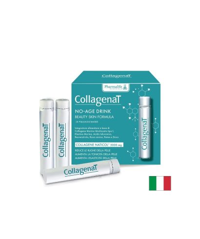 Колаген, Хиалуронова киселина и Еластин – Коса, кожа и нокти, 24 флакона х 25 ml