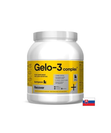 Колагенови пептиди 16 g + Глюкозамин 1000 mg + Хондроитин 400 mg Gelo-3 complex За стави, хрущяли и кости 390 g прах
