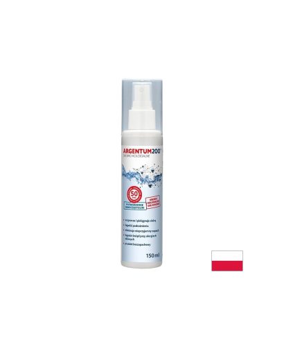 Колоидно сребро Грижа за кожата, 50 ppm 150 ml спрей