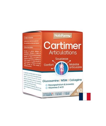 Комплекс за стави и кости - Div Cartimer, 60 капсули