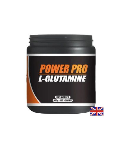 L-Глутамин Power Pro Мускулно възстановяване и имунна подкрепа 5000 mg, 600 g прах, 120 дози
