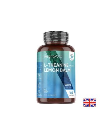 L-Теанин 400 mg + Маточина 100 mg Спокойствие и концентрация 180 капсули