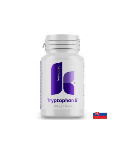 L-триптофан 490 mg + витамини B6 и B3 – Спокоен сън и емоционален баланс, 60 дневни дози, 60 капсули