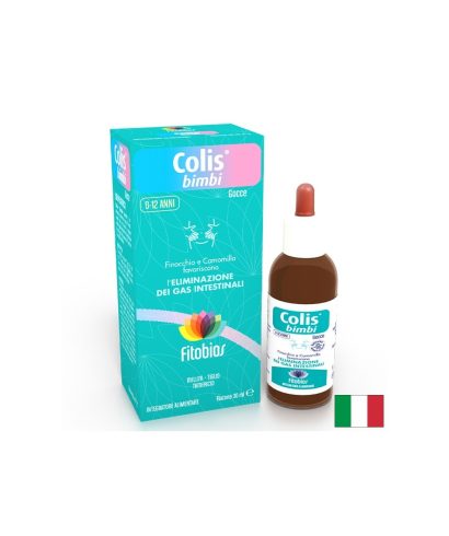 Лайка + резене + маточина – При подуване и стомашен дискомфорт при деца, Colis® Bimbi, 30 ml капки