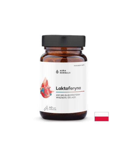 Лактоферин Силен имунитет и защита срещу бактерии и вируси 100 mg, 60 капсули