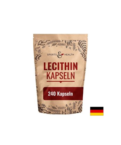 Лецитин (от соя) – Черен дроб и здравословен липиден метаболизъм, 1200 mg, 240 капсули