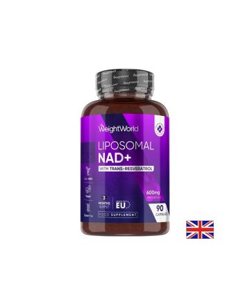 Липозомен NAD+ 250 mg с транс-ресвератрол 100 mg Анти-ейджинг и клетъчна енергия 90 капсули