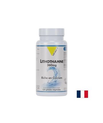 Литотамниум (червени водорасли, богати на калций) – За кости и зъби, 2160 mg, 120 веган капсули