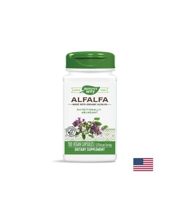 Alfalfa, Люцерна 405 mg х 100 капсули Nature’s Way