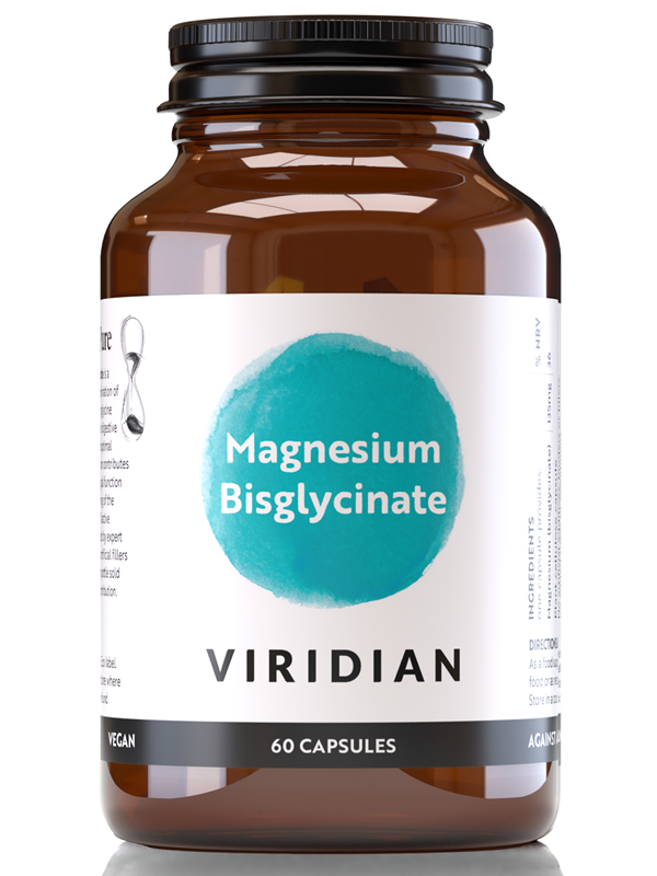 magnesium-bisglycinate-viridian Магнезиев Бисглицинат - 60 капс