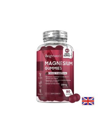 Магнезий цитрат 125 mg Мускули, енергия и сърце 90 желирани таблетки